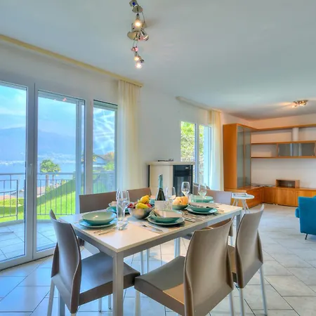 Διαμέρισμα Casa Zaira 2 3Br In Caviano Gambarogno - Happy Rentals