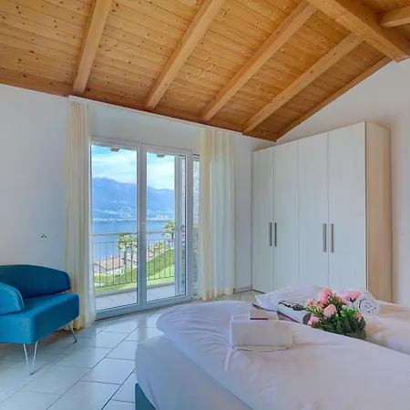 Casa Zaira 2 3Br In Caviano Gambarogno - Happy Rentals *