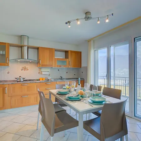 Διαμέρισμα Casa Zaira 2 3Br In Caviano Gambarogno - Happy Rentals Caviano